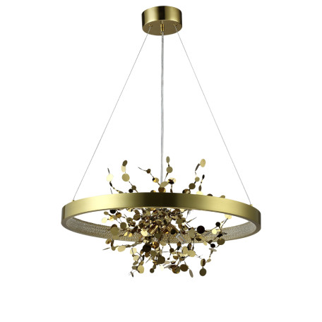 Подвесной светильник Crystal Lux GARDEN SPLED+3 D600 GOLD 1860/303, 3xG9x6W + LED 45W 3000K в зависимости от используемых лампочекlm CRIв зависимости от используемых лампочек