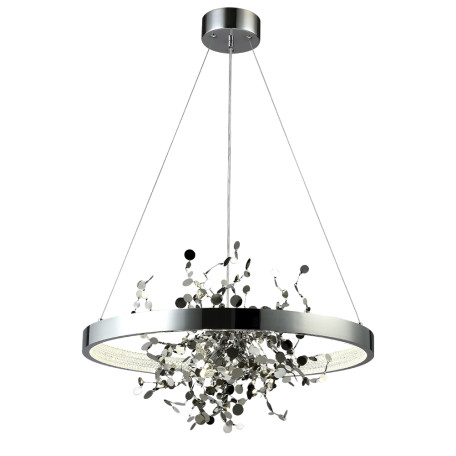 Подвесной светильник Crystal Lux GARDEN SPLED+3 D600 CHROME 1861/303, 3xG9x6W + LED 45W 4000K в зависимости от используемых лампочекlm CRIв зависимости от используемых лампочек