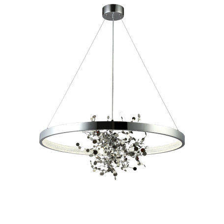 Подвесной светильник Crystal Lux GARDEN SPLED+4 D800 CHROME 1861/304, 4xG9x6W + LED 60W 4000K в зависимости от используемых лампочекlm CRIв зависимости от используемых лампочек