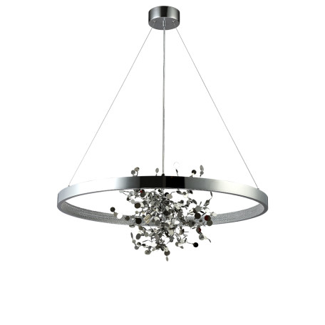 Подвесной светильник Crystal Lux GARDEN SPLED+4 D800 CHROME 1861/304, 4xG9x6W + LED 60W 4000K в зависимости от используемых лампочекlm CRIв зависимости от используемых лампочек - миниатюра 2