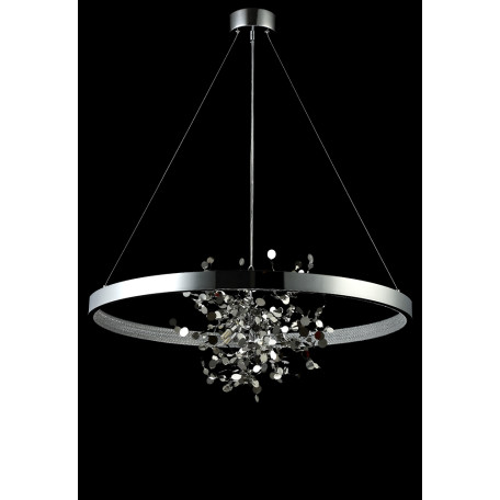 Подвесной светильник Crystal Lux GARDEN SPLED+4 D800 CHROME 1861/304, 4xG9x6W + LED 60W 4000K в зависимости от используемых лампочекlm CRIв зависимости от используемых лампочек - миниатюра 3