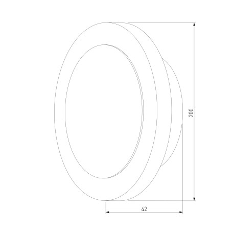 Схема с размерами Elektrostandard a055779