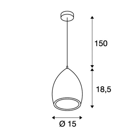 Схема с размерами SLV 155710 SALE