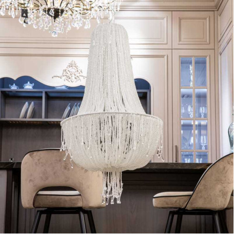 Подвесная люстра L'Arte Luce French Crystal Beaded L27606, 6xE14x40W - миниатюра 3