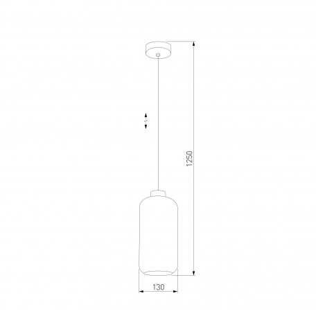 Схема с размерами TK Lighting 3314 Marco