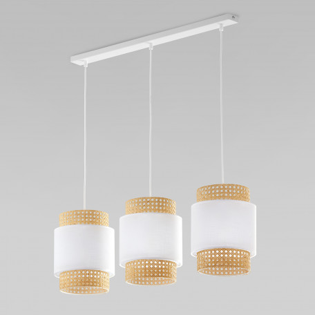 Подвесной светильник TK Lighting 6531 Boho White (a058465), 3xE27x60W