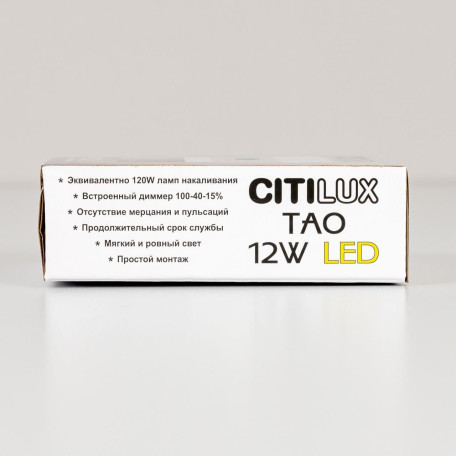 Потолочный светодиодный светильник Citilux Тао CL712X122N, LED 13W 4000K 1080lm - миниатюра 25