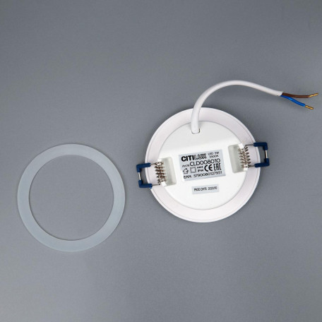 Светодиодная панель Citilux Акви CLD008013, IP44, LED 5W 3500K 400lm - миниатюра 8