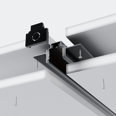 Профиль для встраиваемого монтажа трека Maytoni Busbar trunkings Exility TRXM034-422B - миниатюра 5