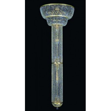 Потолочная люстра Artglass COLUMN DIA 800 SP, 24xE14x40W