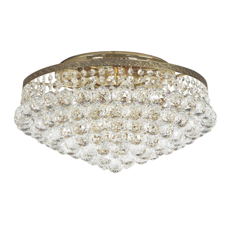 Потолочная люстра Arti Lampadari Castellana LE 1.2.46.501 G (L783-TK46-G-M01), 6xE27x60W + LED 30W