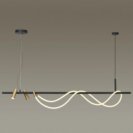 Подвесной светодиодный светильник Odeon Light Corda 4397/40L, LED 40W 3000K - миниатюра 3