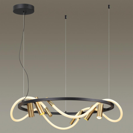 Подвесной светодиодный светильник Odeon Light Corda 4397/55L, LED 50W 3000K - миниатюра 3