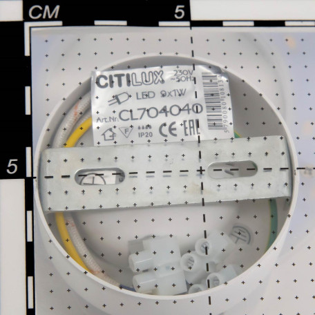 Схема с размерами Citilux CL704040