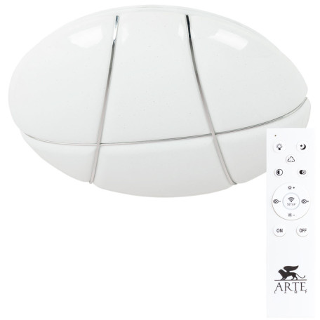 Потолочный светодиодный светильник с пультом ДУ Arte Lamp City Biscotti A2677PL-72CC, LED 72W 2700-7000K 3200lm