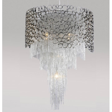 Люстра-каскад Crystal Lux HAUBERK SP-PL8 D60 1960/308, 8xE27x60W