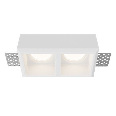 Встраиваемый светильник Maytoni Gyps Modern DL131-GU10-02-W, 2xGU10x10W