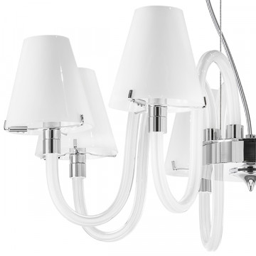 Подвесная люстра Lightstar Bianco 760086, 8xG9x40W - миниатюра 2