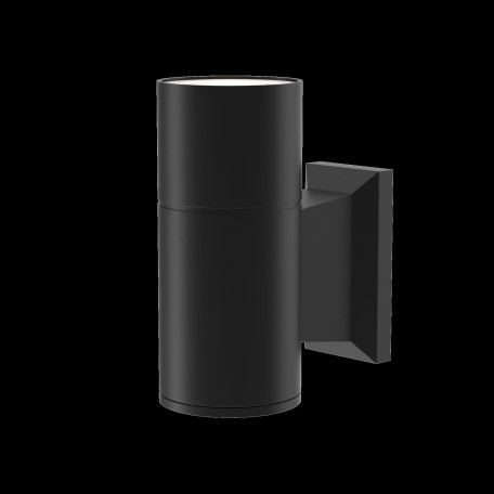 Настенный светильник Maytoni Bowery O574WL-01B, IP54, 1xGU10x50W, стекло - миниатюра 5