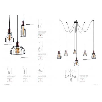 Подвесной светильник Nowodvorski Workshop 6336, 1xE27x60W - миниатюра 6