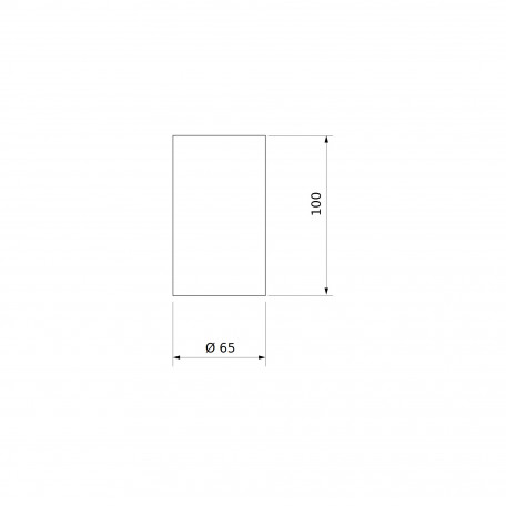 Схема с размерами Elektrostandard a047684