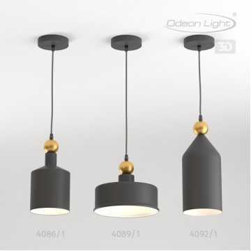 Подвесной светильник Odeon Light Pendant Bolli 4088/1, 1xE27x40W - миниатюра 2