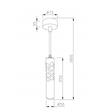 Схема с размерами Maytoni P037PL-L11W4K