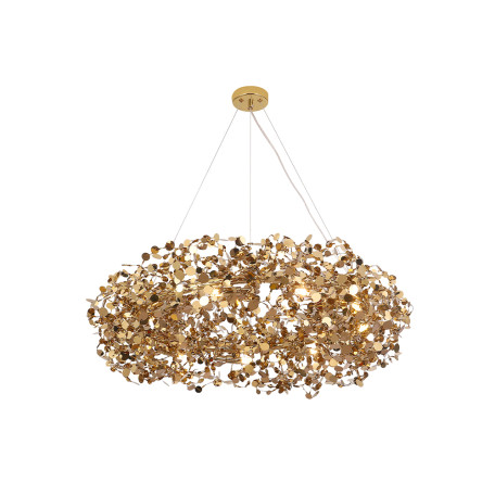 Подвесная люстра Crystal Lux GARDEN SP9 D800 GOLD 1861/309 (1861/316), 9xLED G9x8W