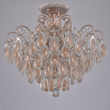 Потолочная люстра Crystal Lux SEVILIA PL4 GOLD 2940/104, 4xE14x60W