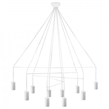 Подвесная люстра Nowodvorski Imbria 9678, 10xGU10x35W, белый, металл