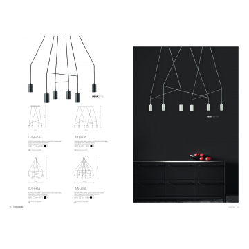 Подвесной светильник Nowodvorski Imbria 9675, 6xGU10x35W - миниатюра 6
