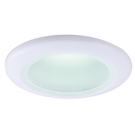 Встраиваемый светильник Arte Lamp Aqua A2024PL-1WH, IP44, 1xGU10x50W, стекло - миниатюра 1