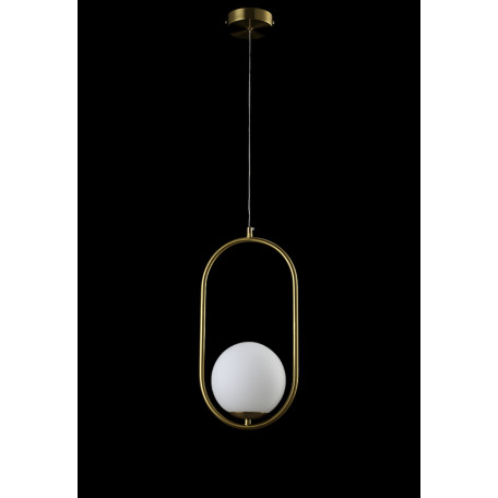 Подвесной светильник Crystal Lux CALLE SP1 BRASS 0281/201, 1xE27x9W - миниатюра 3