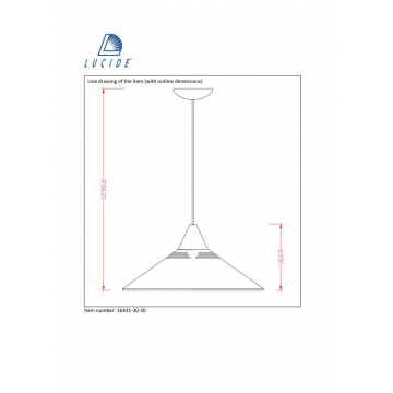Схема с размерами Lucide 16431/30/30
