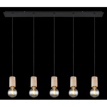 Подвесной светильник Globo Joseba 54032-5H, 5xE27x60W - миниатюра 5