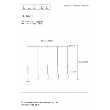 Схема с размерами Lucide 24401/35/30