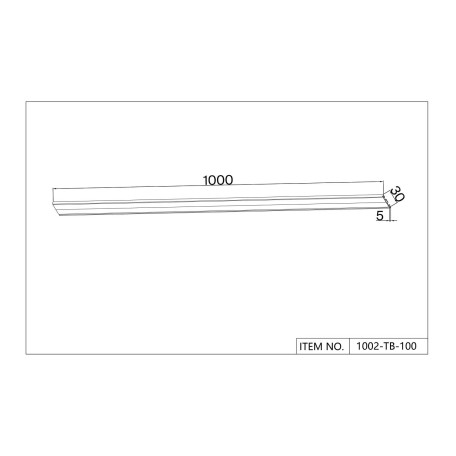 Схема с размерами Favourite 1002-TB-100