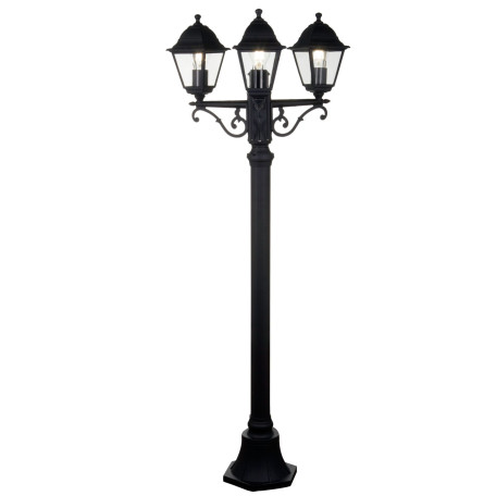 Уличный фонарь Maytoni Abbey Road O003FL-03B, IP44, 3xE27x60W