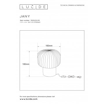 Схема с размерами Lucide 78595/01/02