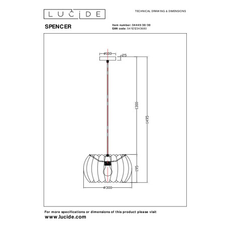 Схема с размерами Lucide 34445/30/30