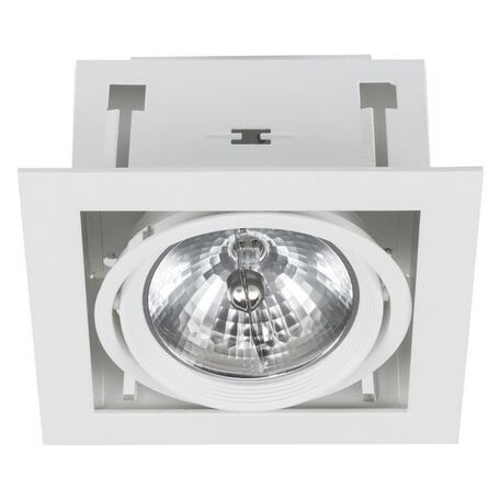 Встраиваемый светильник Nowodvorski Downlight 6452, 1xG53AR111x50W, белый, металл