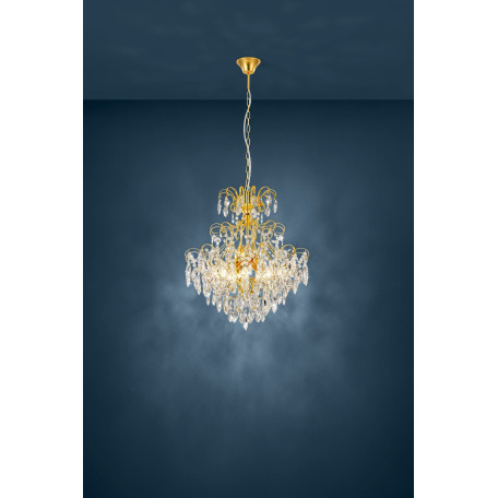 Подвесная люстра Eglo Stars of Light Sparkling Crystal Fenoullet 1 39605, 5xE14x25W - миниатюра 2