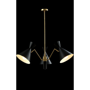 Подвесная люстра Crystal Lux JOVEN SP3 GOLD/BLACK 0760/303, 3xE27x60W - миниатюра 4