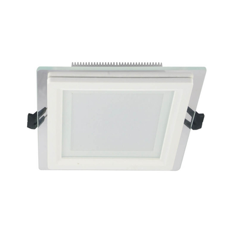 Встраиваемый светодиодный светильник Lumina Deco Beneto LDC 8097-SQ-18W (LDC 8097-SQ-GL-18WSMD-D200 WT), LED 18W 4000K