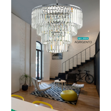 Светильник Eglo Stars of Light Sparkling Crystal Agrigento 39514, 7xE14x40W - миниатюра 2