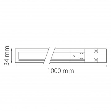 Схема с размерами Lightstar 504015