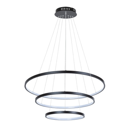 Подвесная светодиодная люстра Arte Lamp Frodo A2197SP-3BK, LED 145W 3000-6000K 5400lm CRI≥80