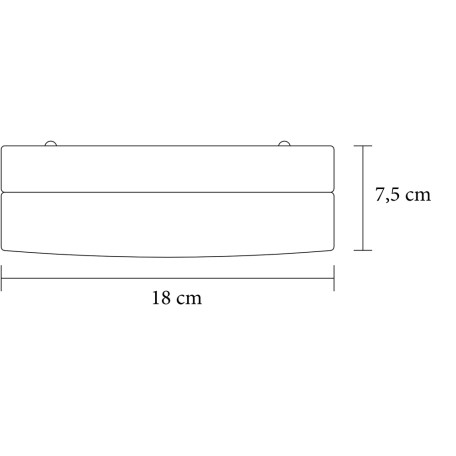 Схема с размерами Arte Lamp A6047PL-1SS