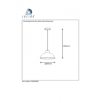 Схема с размерами Lucide 31456/30/39