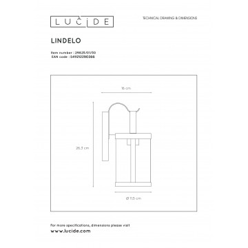 Схема с размерами Lucide 29825/01/30